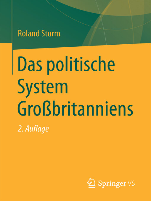 Title details for Das politische System Großbritanniens by Roland Sturm - Available